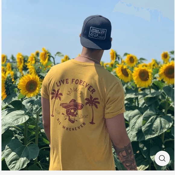 High Dive Live Forever T-Shirt Size Large - Picture 7 of 9